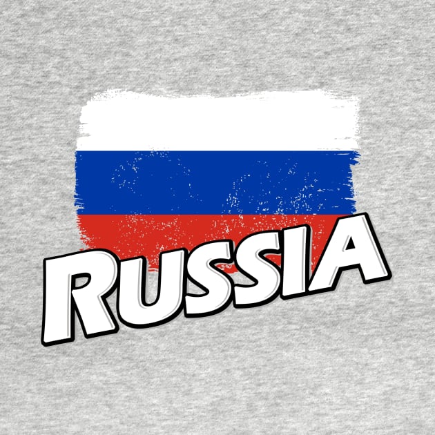 Russia flag by PVVD